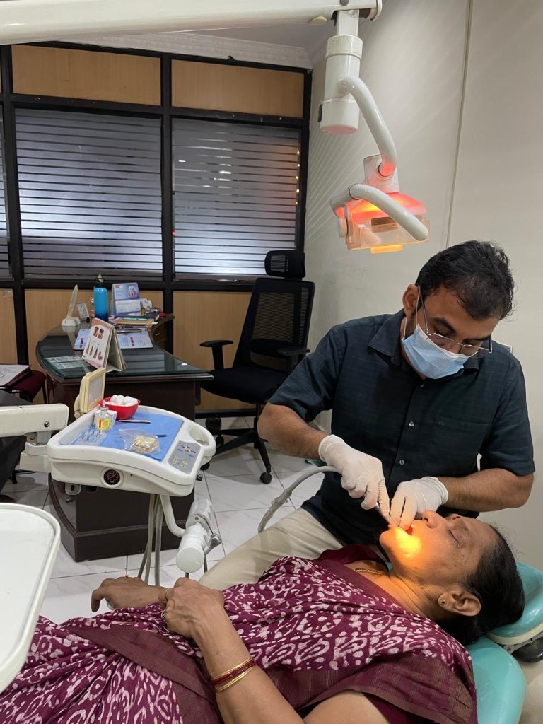 Dental treatment at Denta Care Dental Clinic
